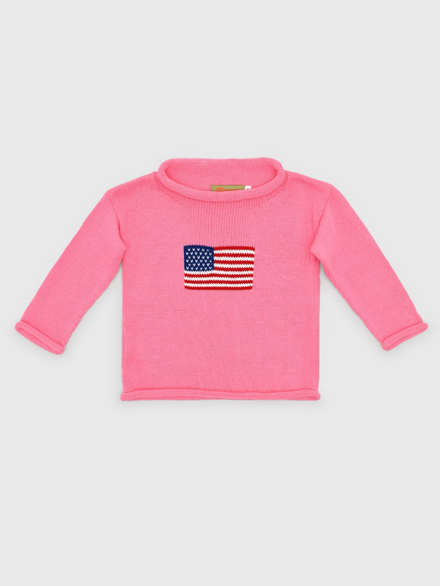 Luigi Girls' American Flag Sweater - Saint Bernard