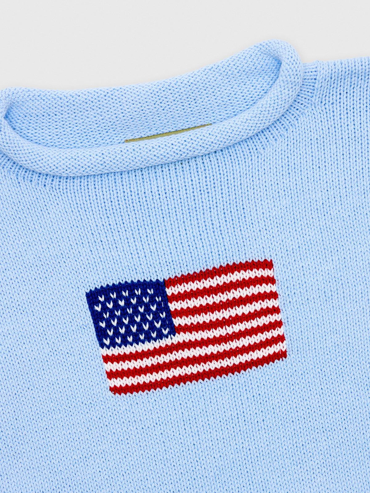 Luigi Girls' American Flag Sweater - Saint Bernard