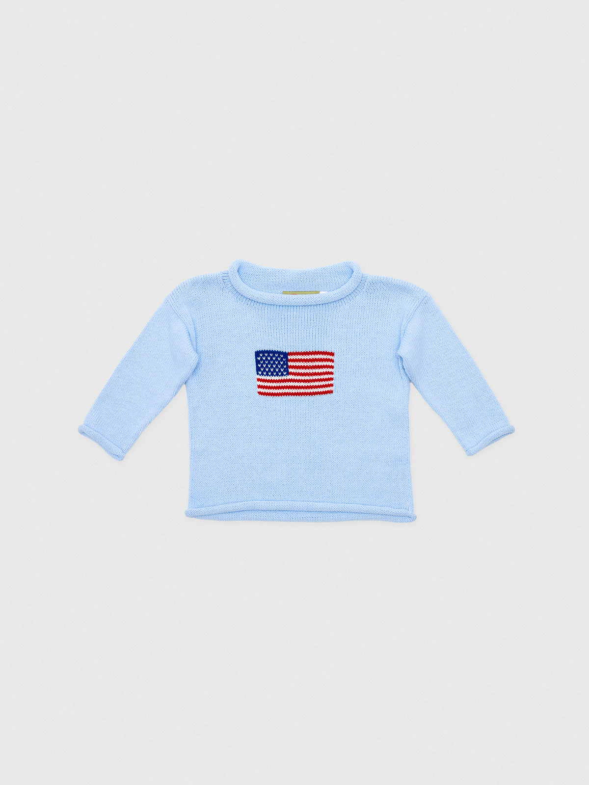 Luigi Girls' American Flag Sweater - Saint Bernard