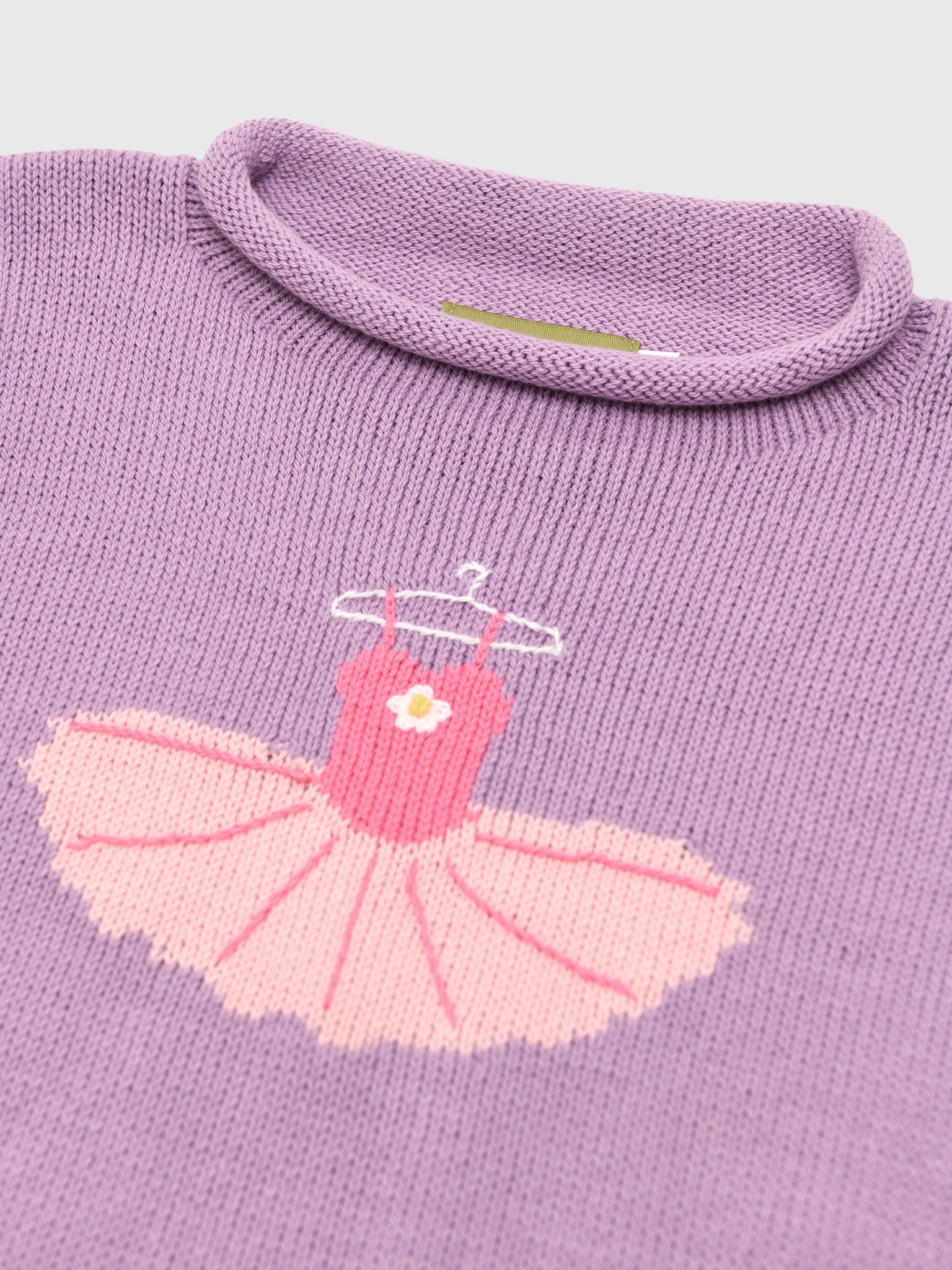 Luigi Girls' Ballerina Tutu Sweater - Saint Bernard
