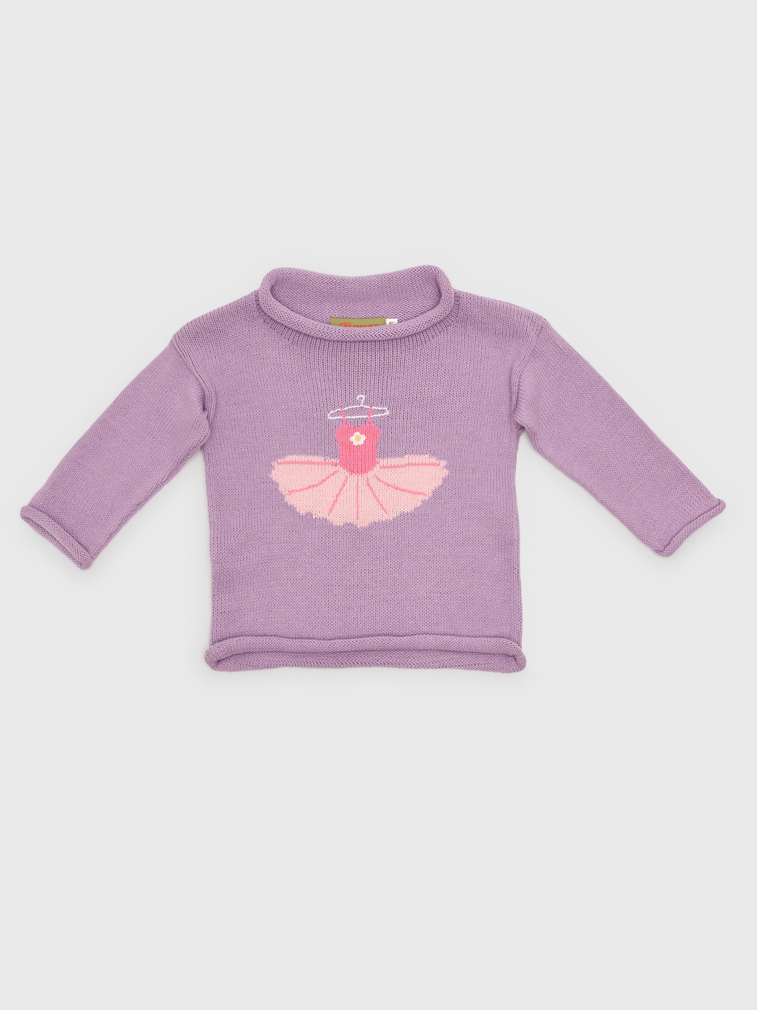 Luigi Girls' Ballerina Tutu Sweater - Saint Bernard