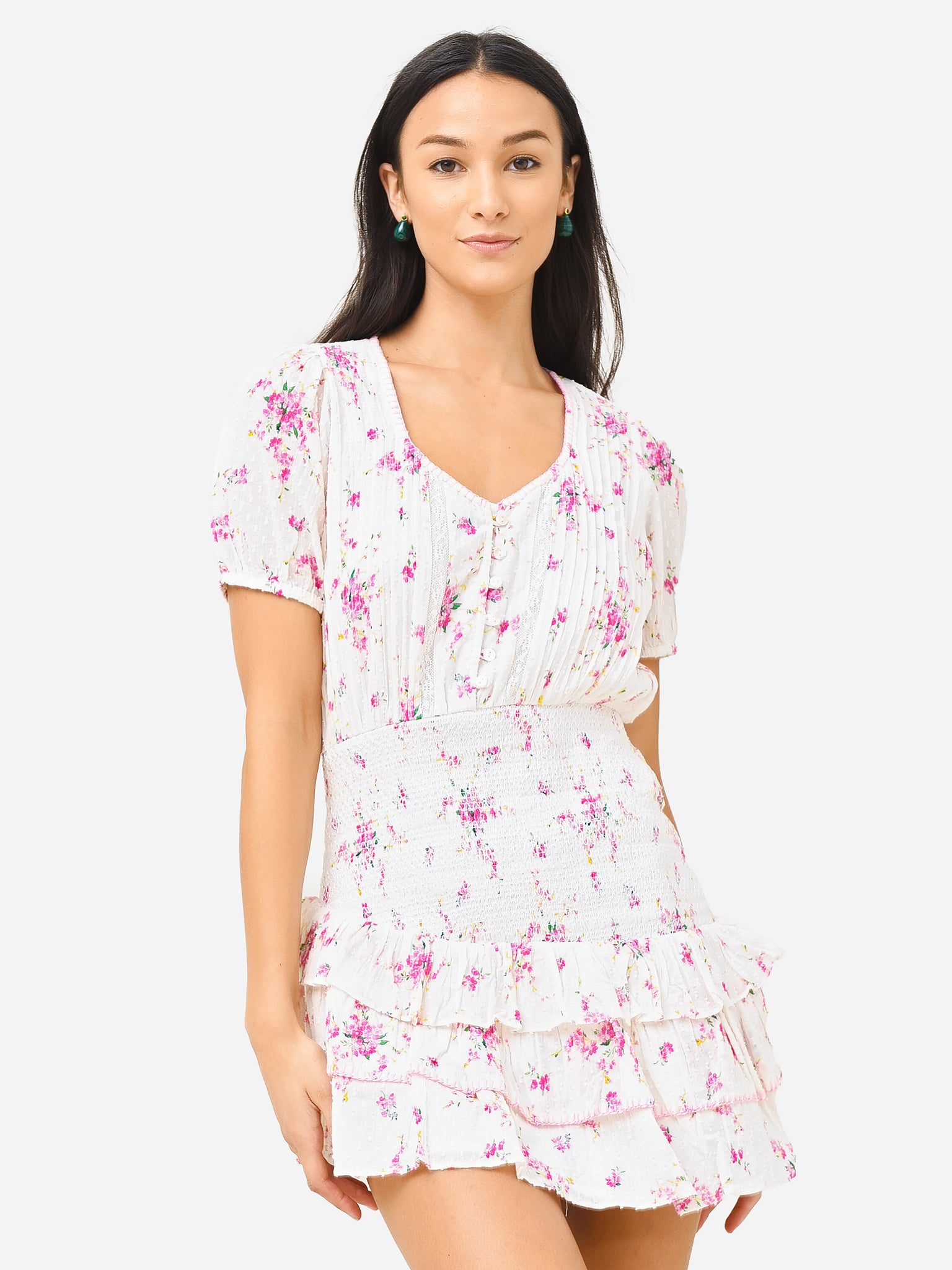 LoveShackFancy Women's Keelin Dress - Saint Bernard