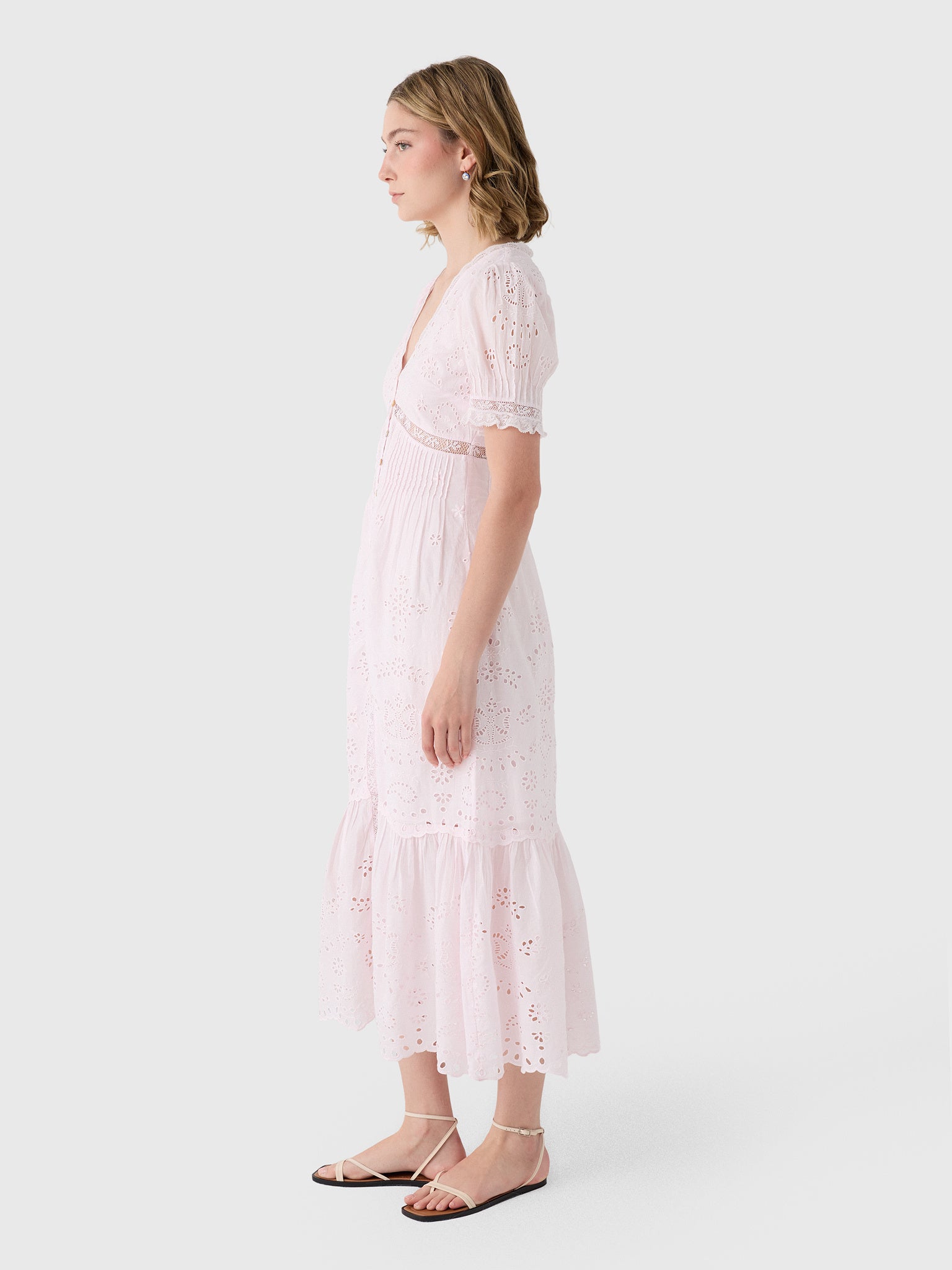 LoveShackFancy Women's Tarragon Dress - Saint Bernard