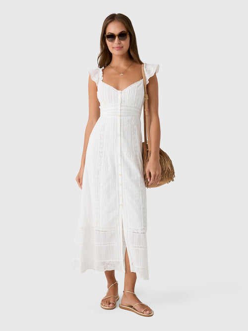 LoveShackFancy Women's Kailette Cotton Maxi Dress