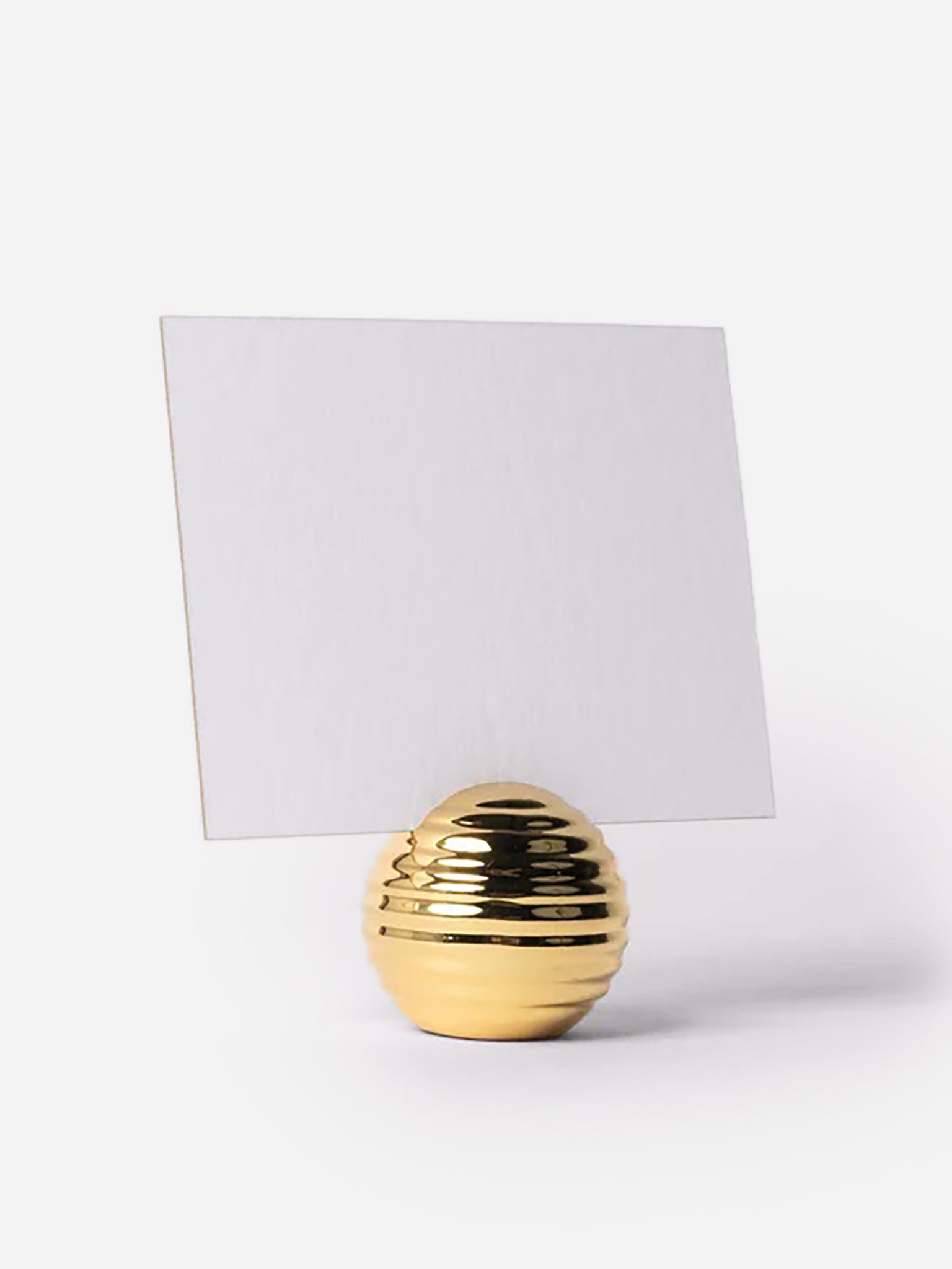 DearAnnabelle Goldie Place Card Holder - Saint Bernard