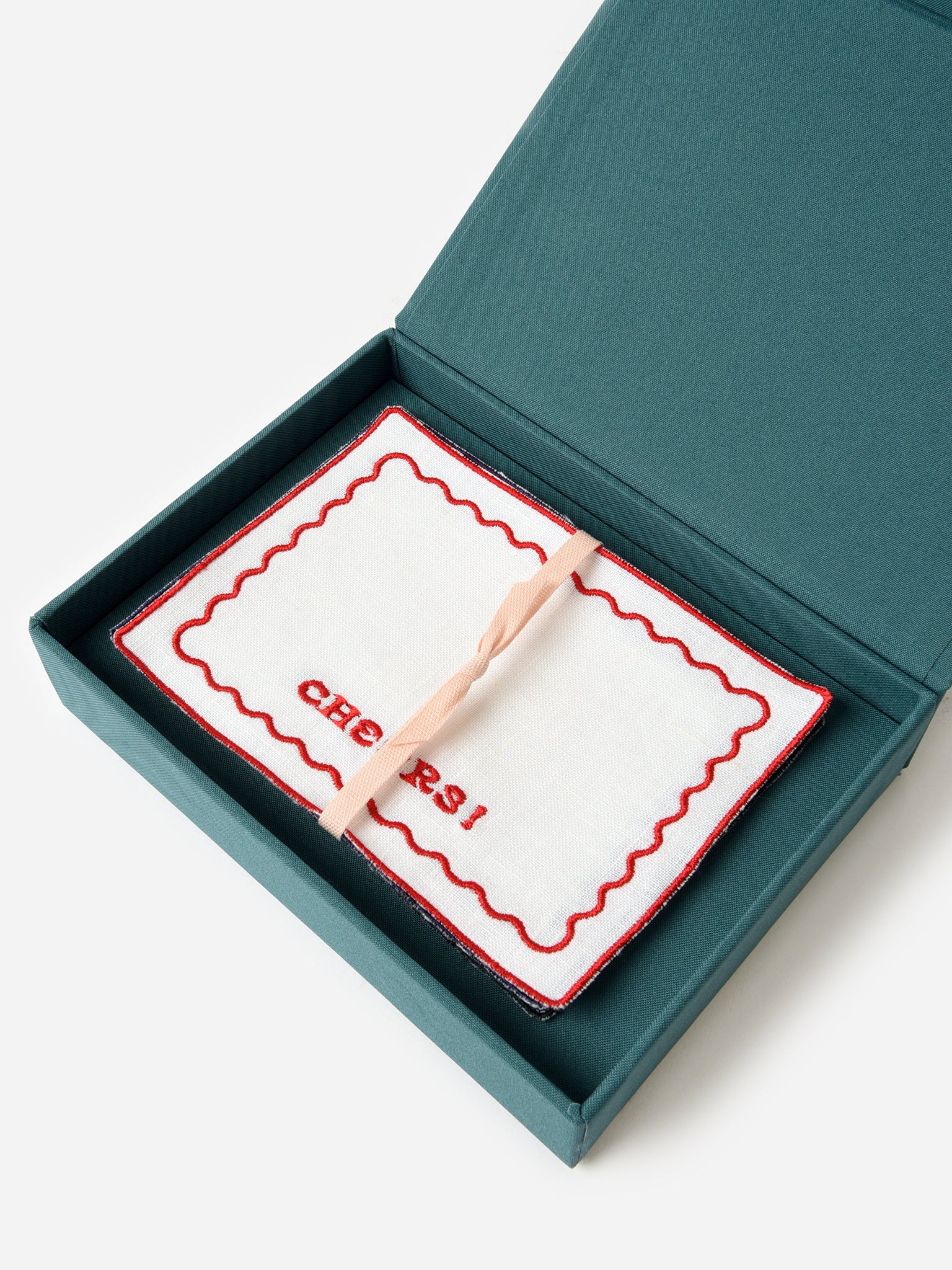 DearAnnabelle Toasty Cocktail Napkin Set - Saint Bernard