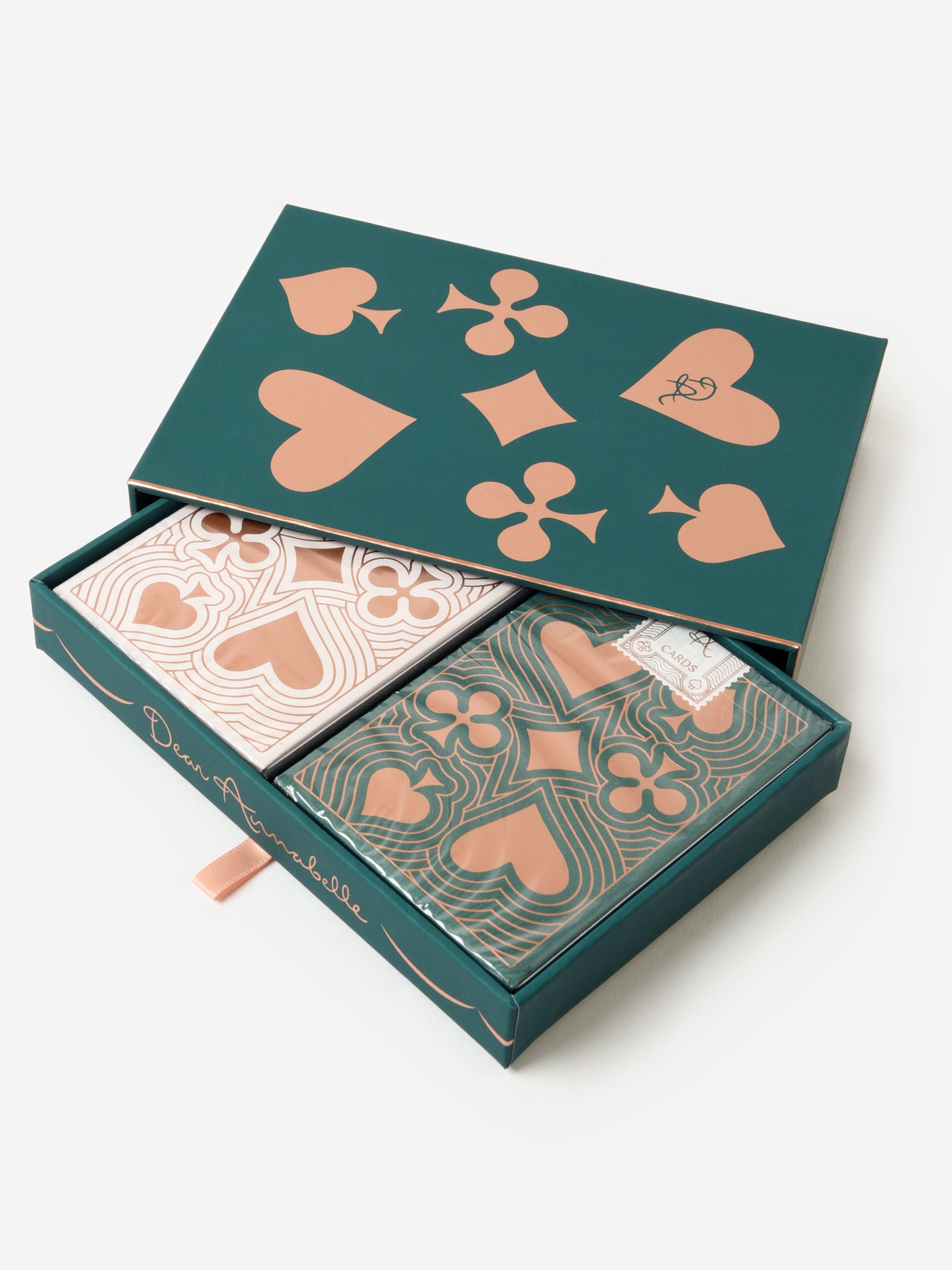 DearAnnabelle Lady Luck Playing Cards - Saint Bernard