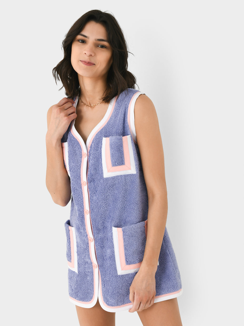 La Veste Women's Daisy Towel Dress - Saint Bernard