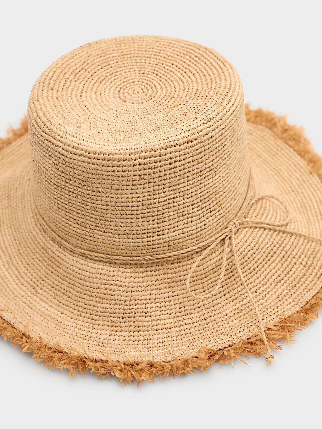 Hat Attack Women's Packable Raffia Bucket Hat - Saint Bernard