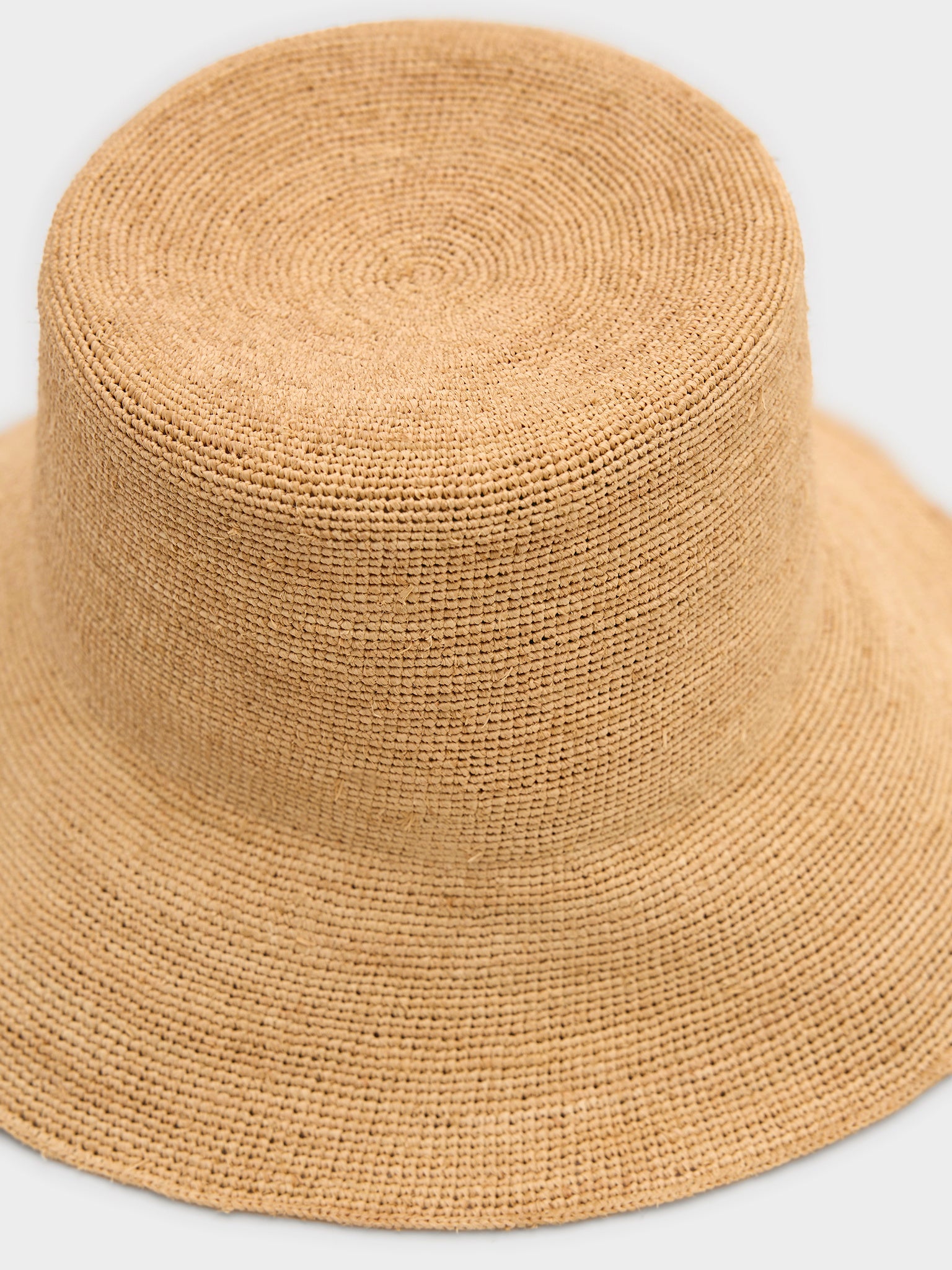 Hat Attack Women's Chic Crochet Bucket Hat - Saint Bernard
