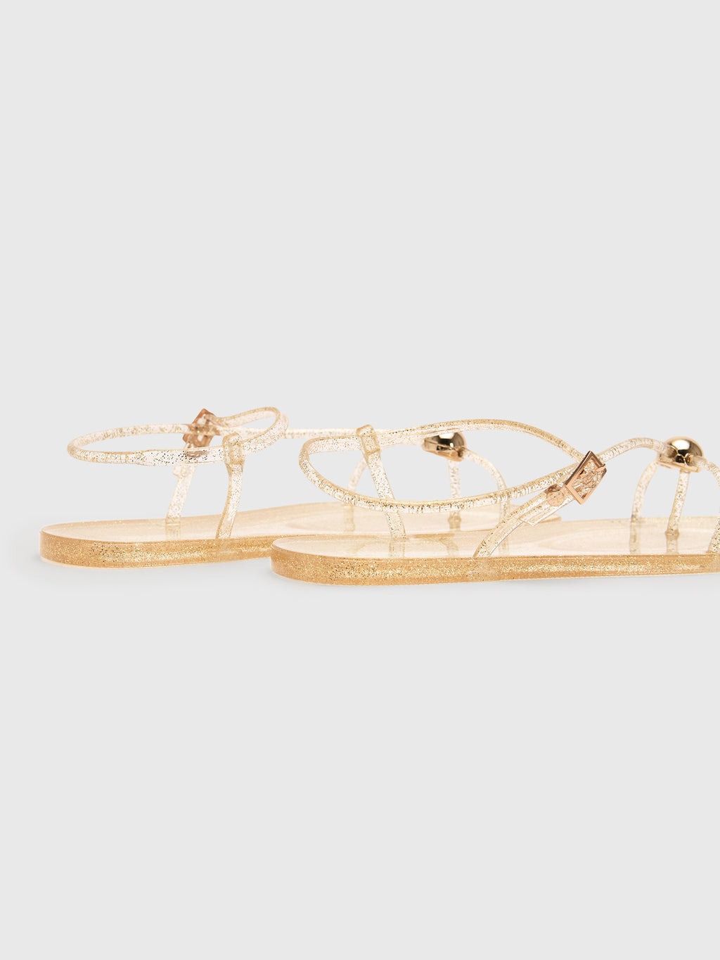 Loeffler Randall Women's Dana Strappy Jelly Sandal - Saint Bernard