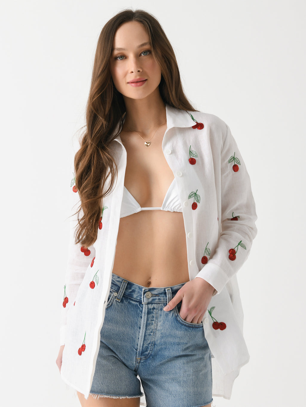 Leslie Amon Women's Danielle Shirt - Saint Bernard