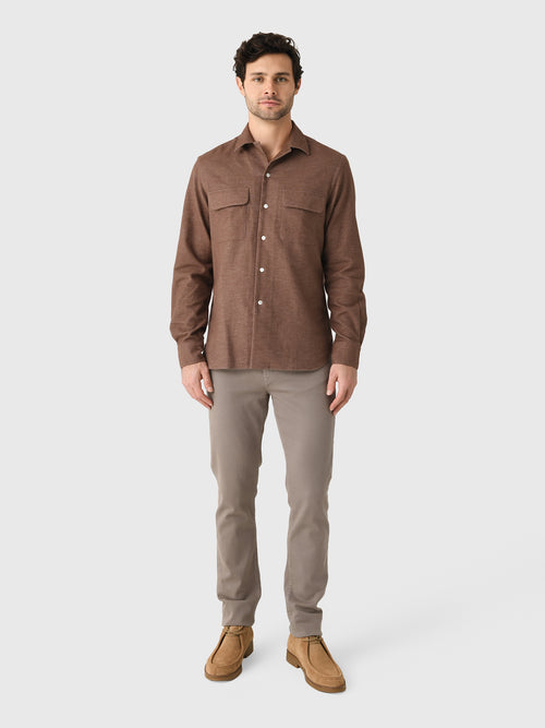 Maria Santangelo Men's Davos Woven Shirt