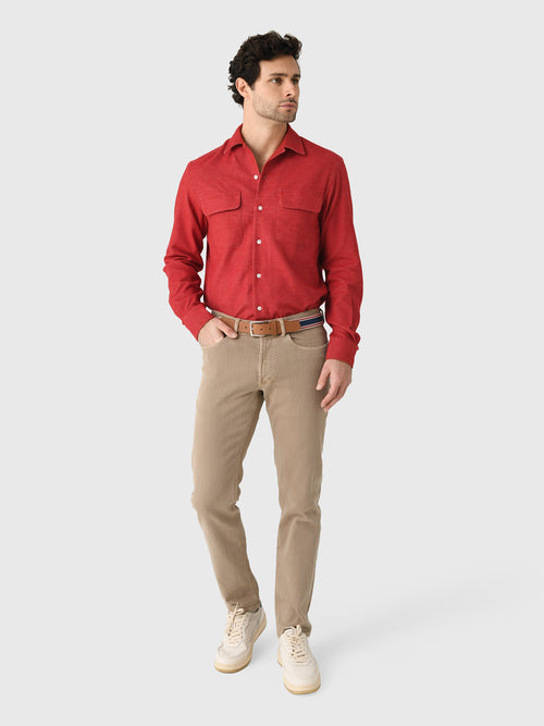Maria Santangelo Men's Davos Woven Shirt