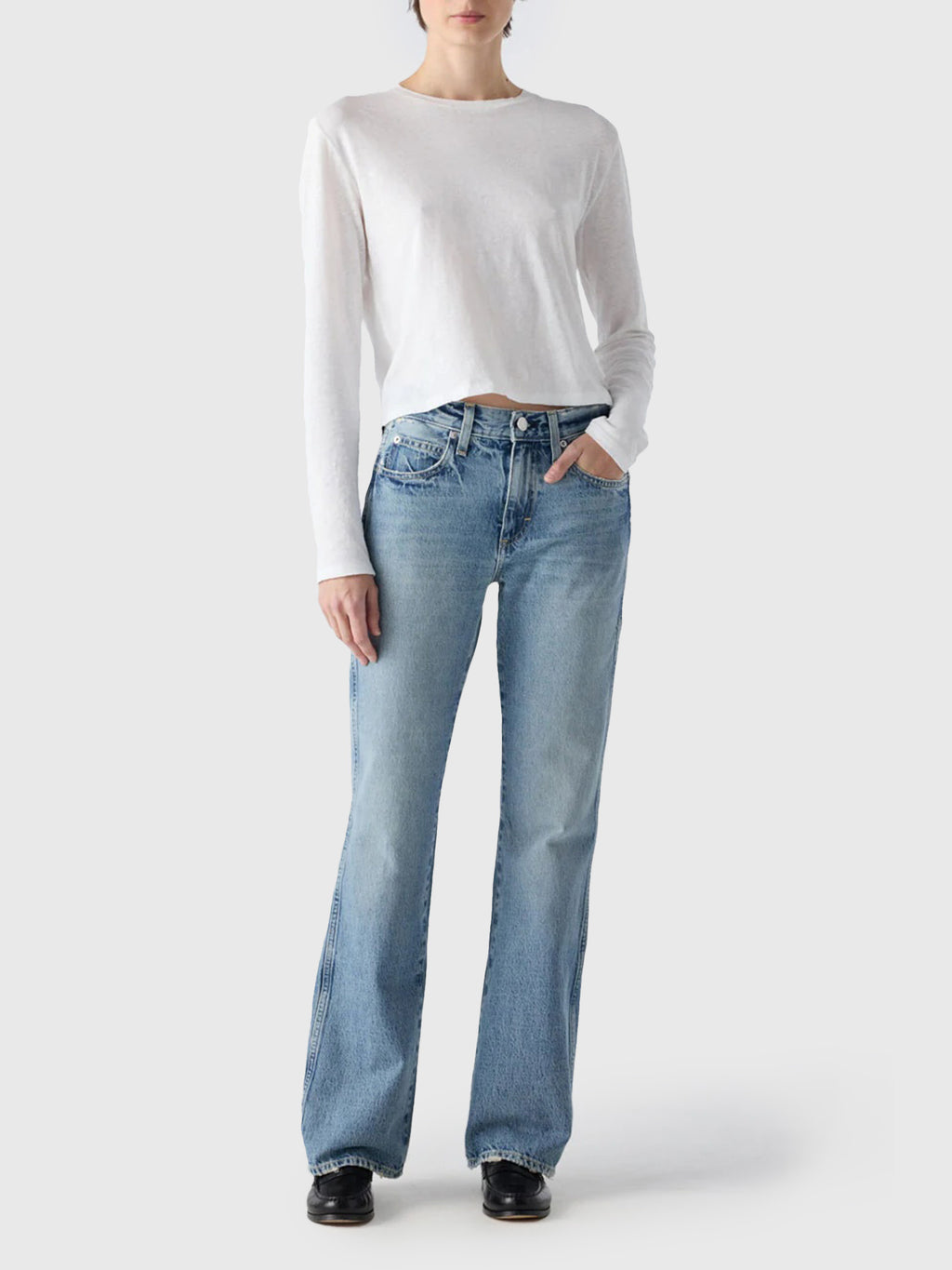 AMO Women's Marcenia Boot Jean - Saint Bernard