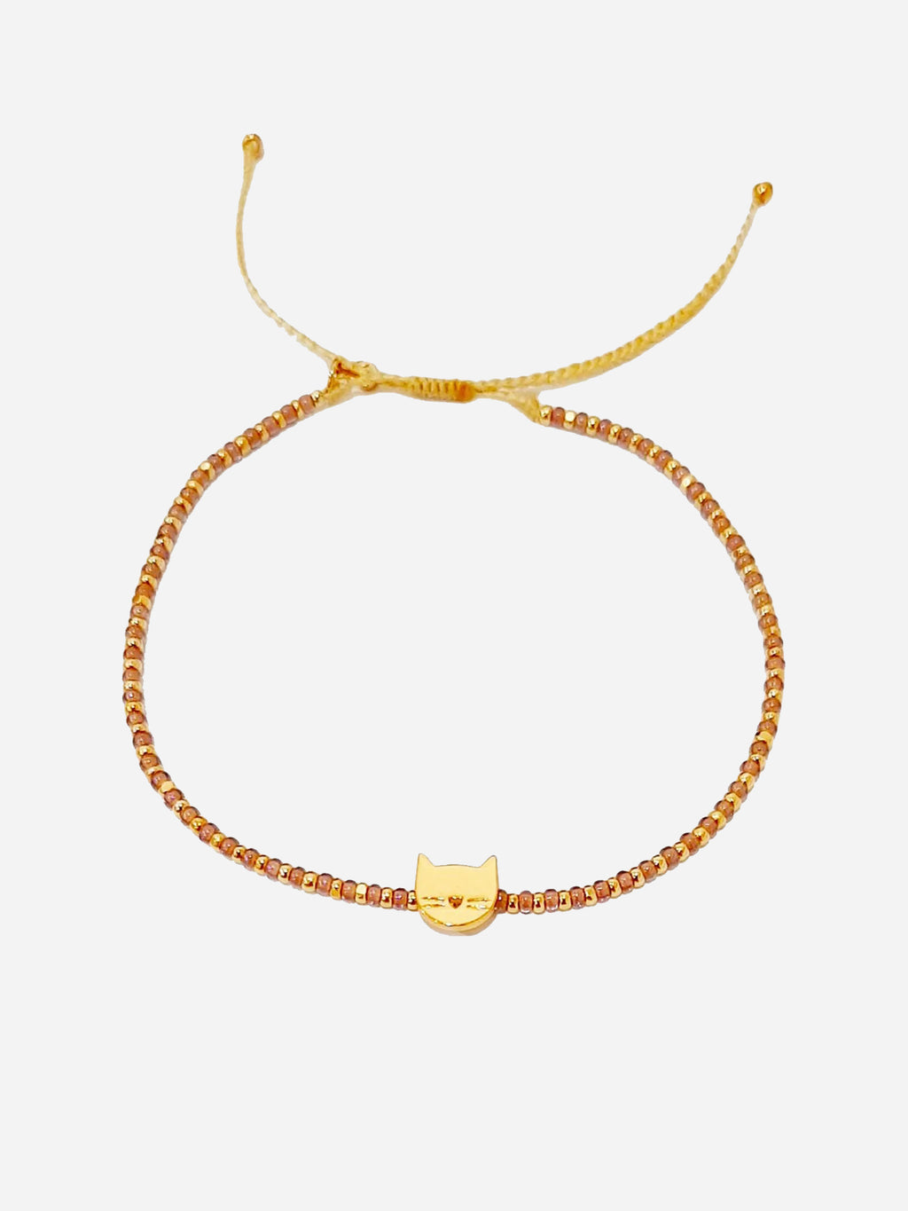 Tai Mixed Gold Simple Charm Bracelet - Saint Bernard