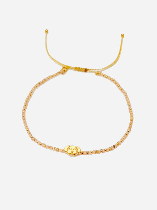 Tai Mixed Gold Simple Charm Bracelet