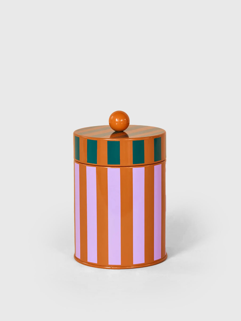 Dusen Dusen Medium Striped Canister - Saint Bernard
