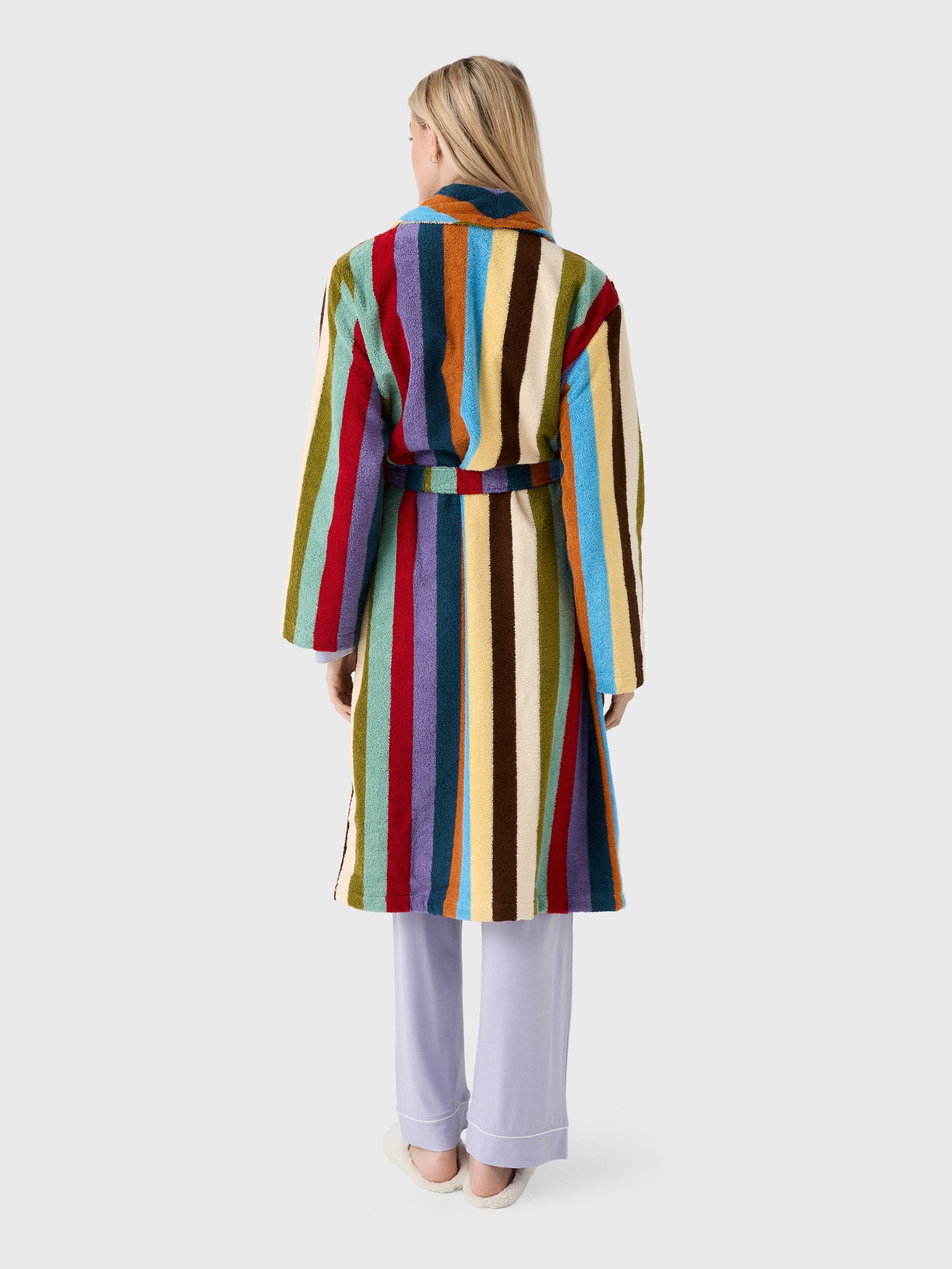 Dusen Dusen Women's Terry Bathrobe - Saint Bernard