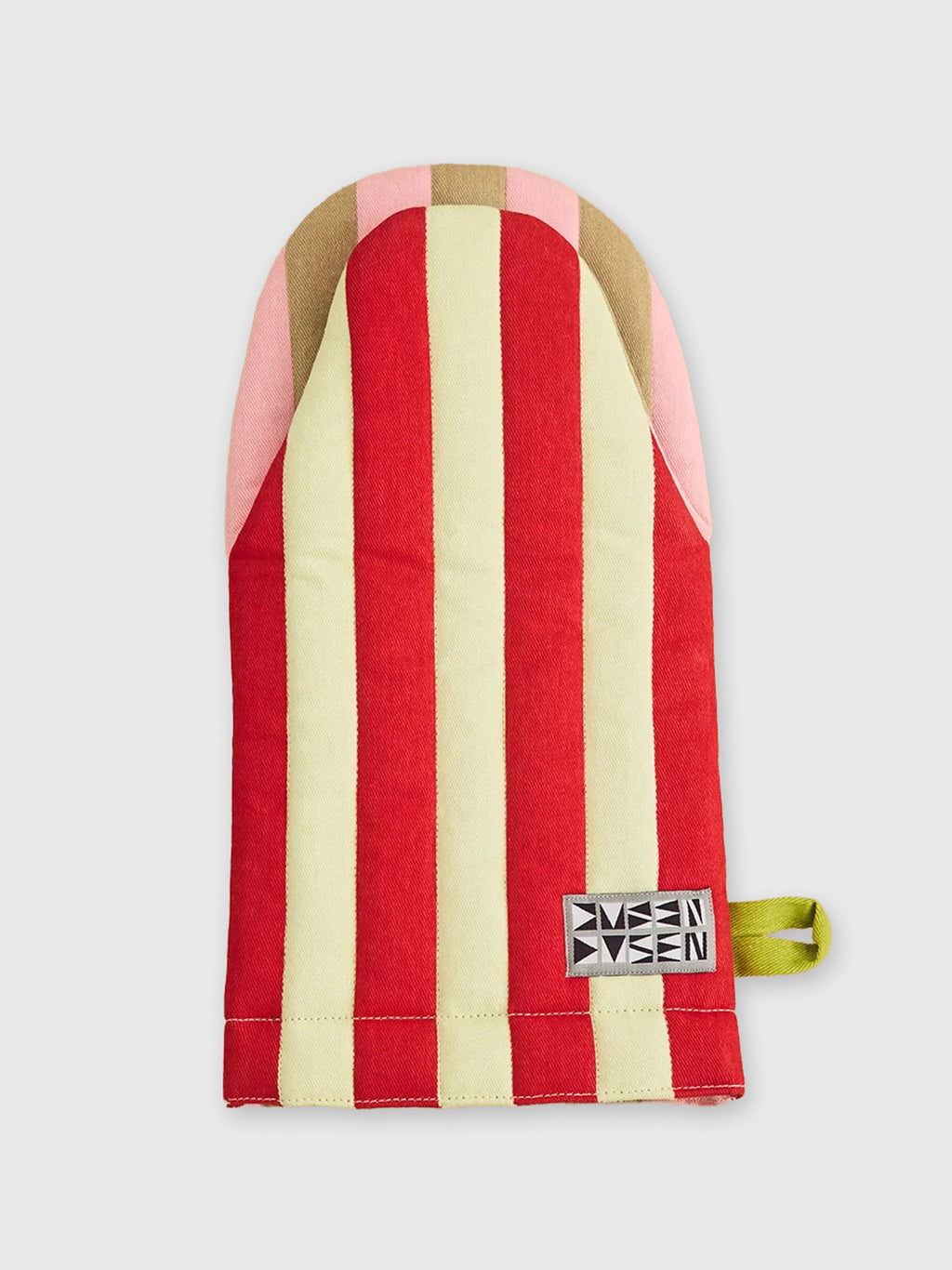 Dusen Dusen Striped Oven Mitt - Saint Bernard