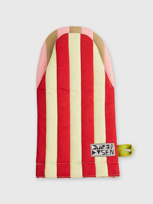 Dusen Dusen Striped Oven Mitt - Saint Bernard