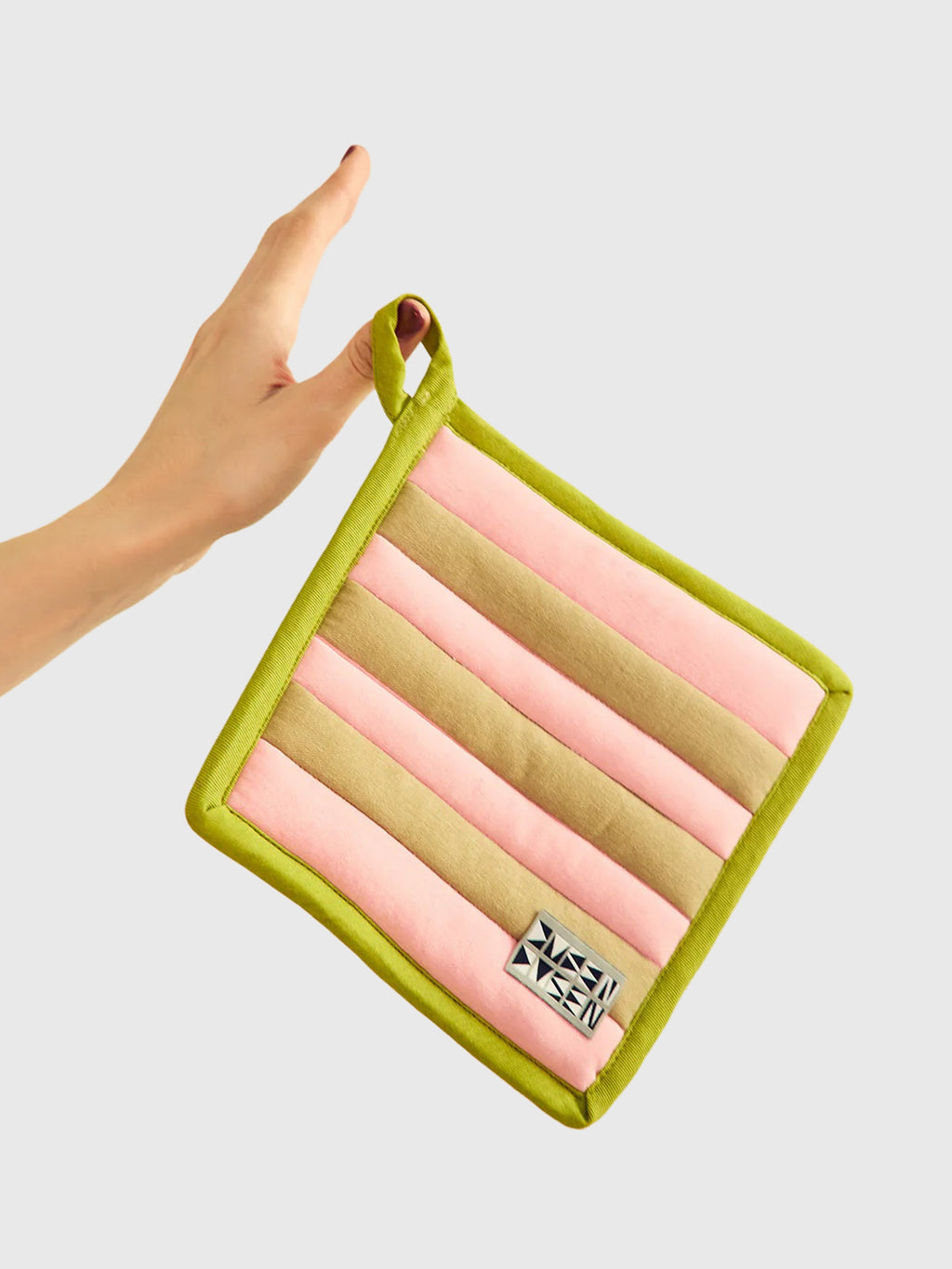 Dusen Dusen Striped Pocket Potholder - Saint Bernard