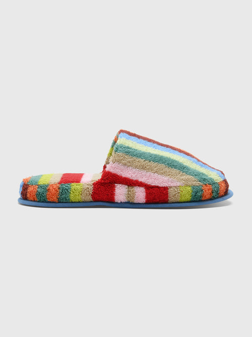 Dusen Dusen Terry Stripe Slipper - Saint Bernard