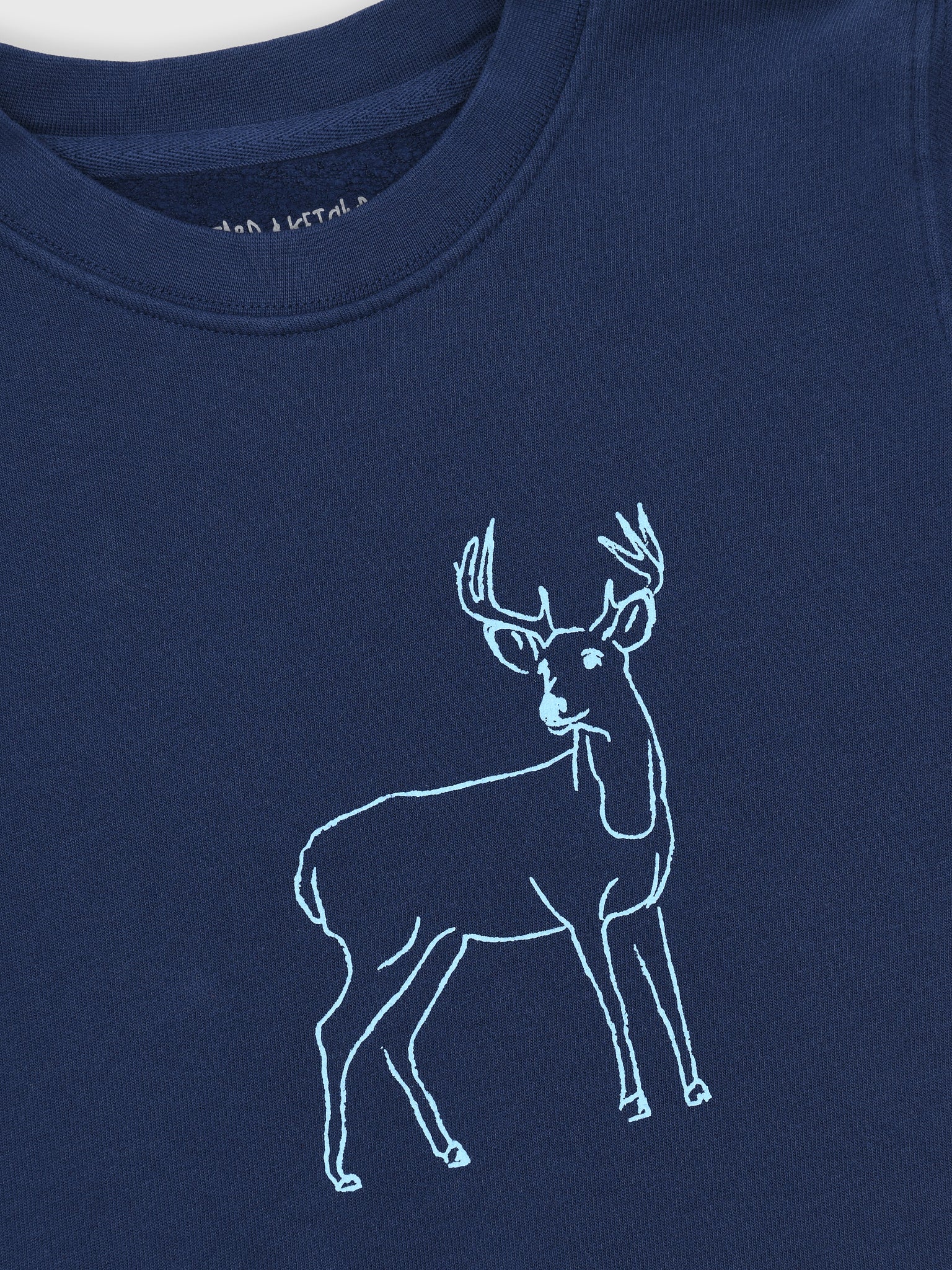 Mustard & Ketchup Kids Boys' Deer Sweatshirt - Saint Bernard
