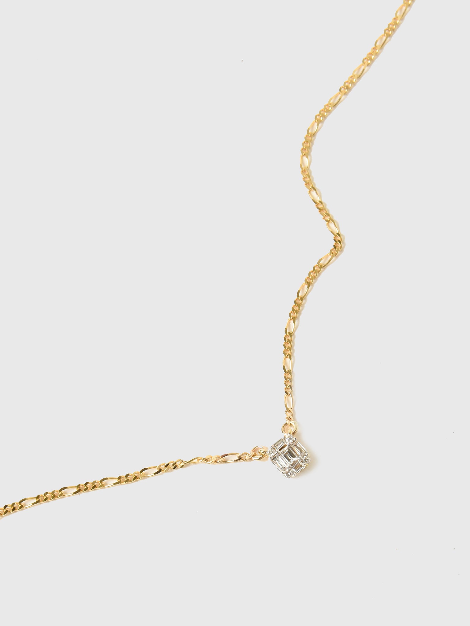 Stone And Strand Tiny Shield of Strength Necklace - Saint Bernard