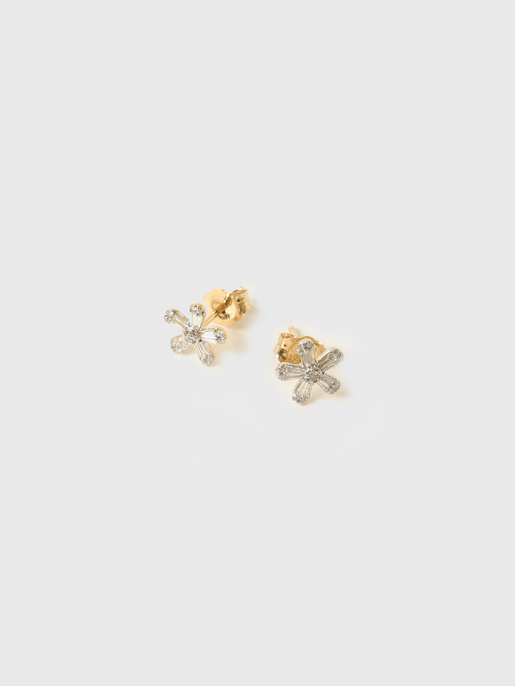 Stone And Strand Flower Power Diamond Stud Earrings - Saint Bernard