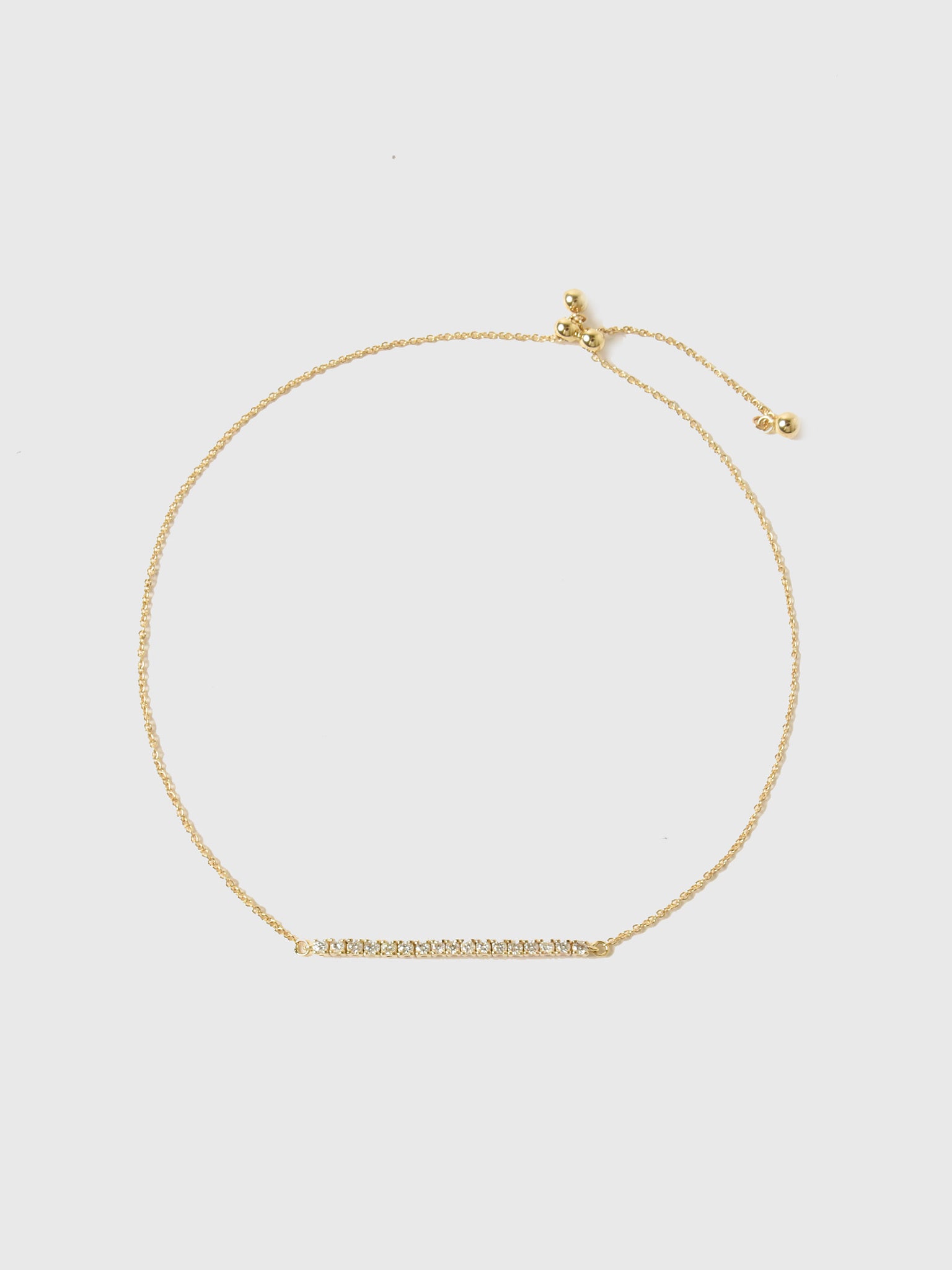Stone And Strand Mini Let It Slide Tennis Prong Bracelet - Saint Bernard