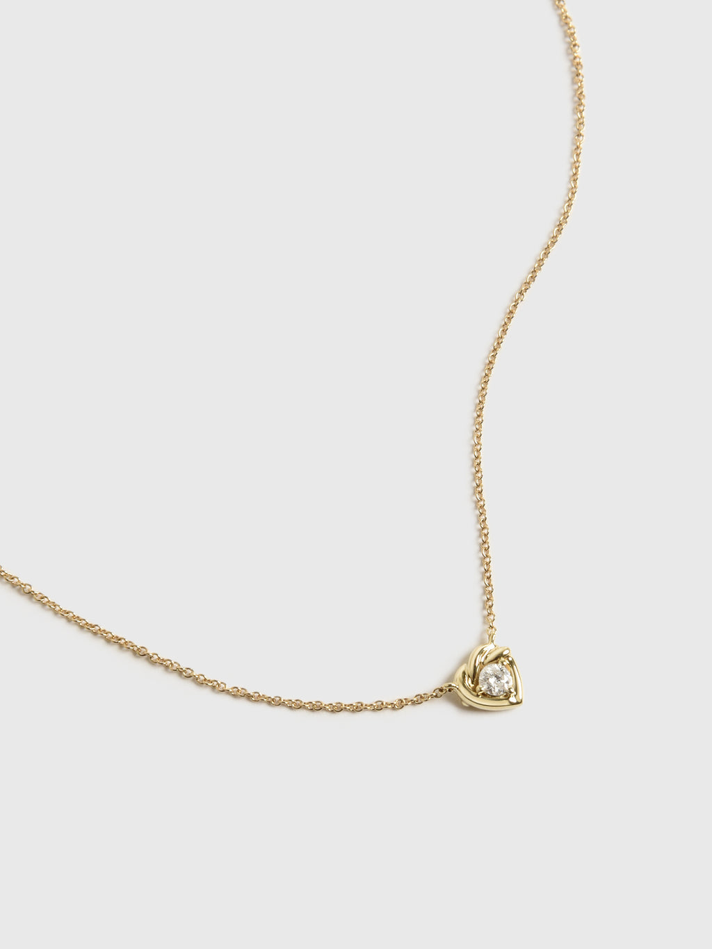 Stone And Strand Tie The Knot Diamond Necklace - Saint Bernard