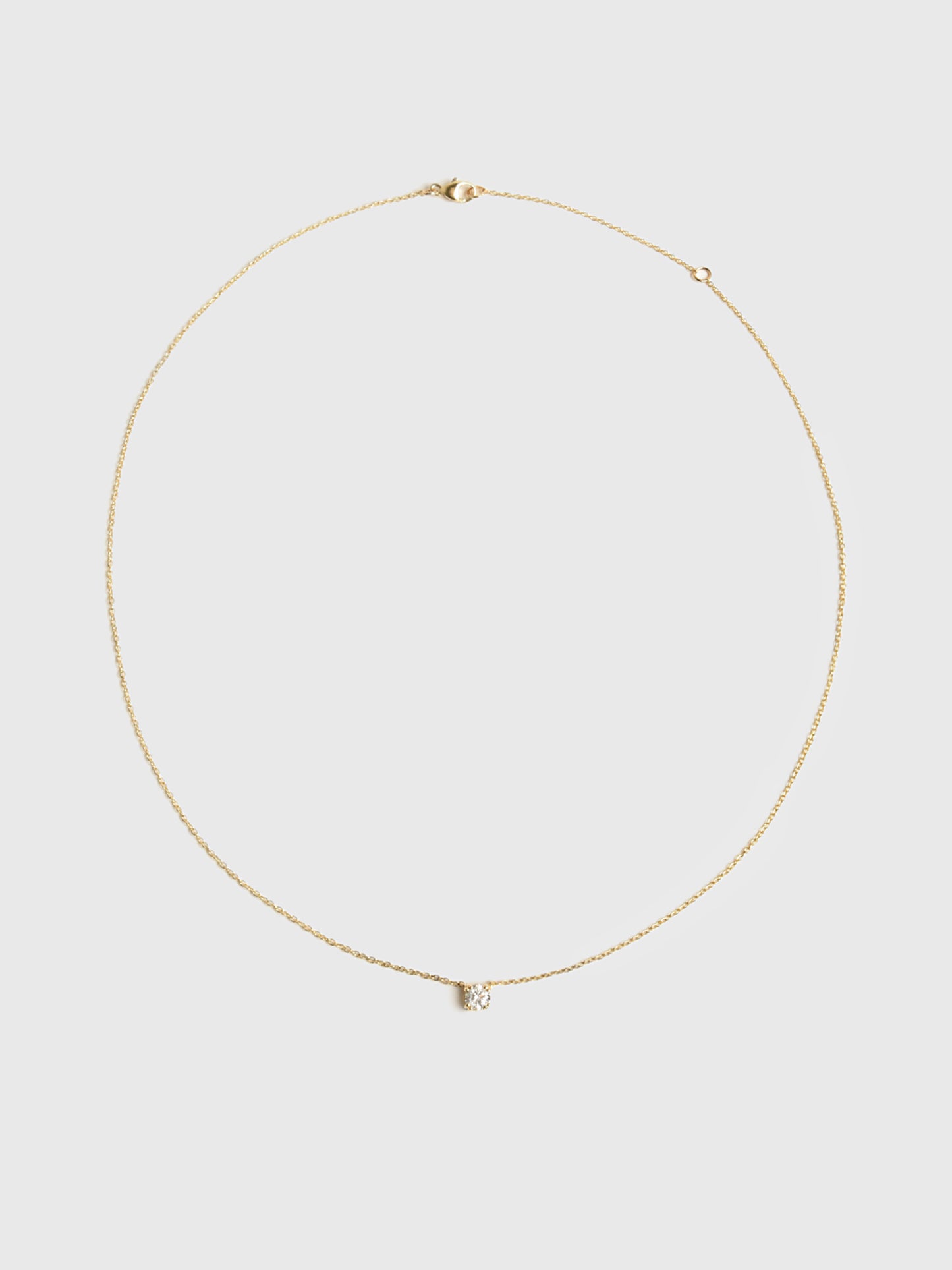 Stone And Strand The Essential Diamond Solitaire Necklace - Saint Bernard