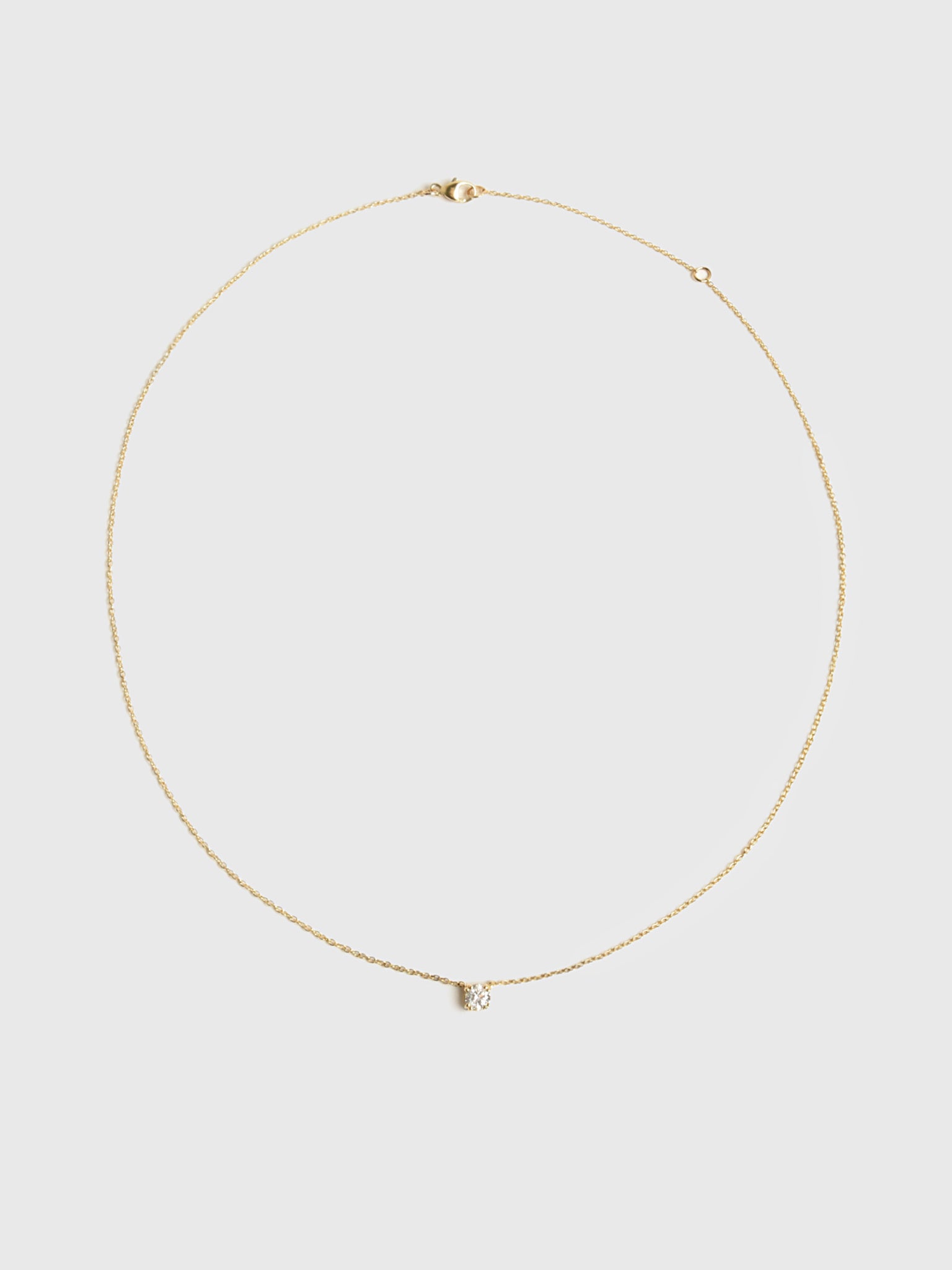 Stone And Strand The Essential Diamond Solitaire Necklace - Saint Bernard