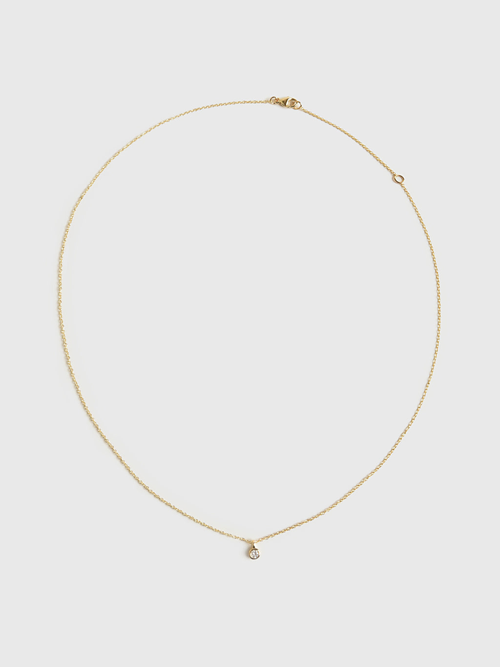 Stone And Strand The Essential Diamond Solitaire Choker - Saint Bernard