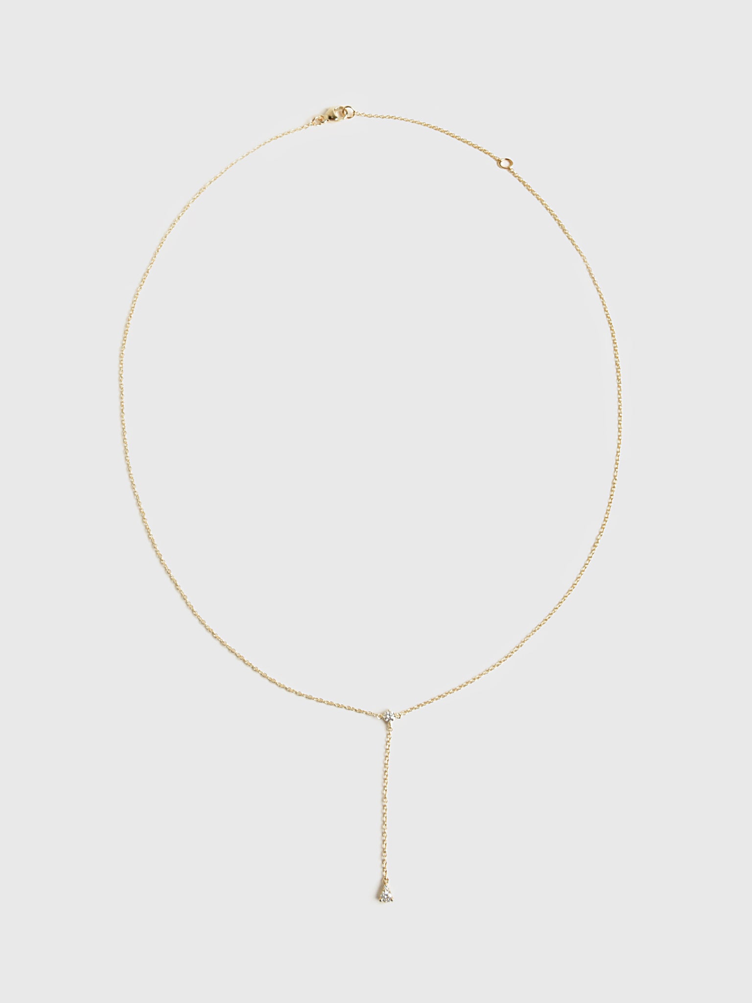 Stone And Strand Perfect Pear Diamond Lariat Necklace - Saint Bernard