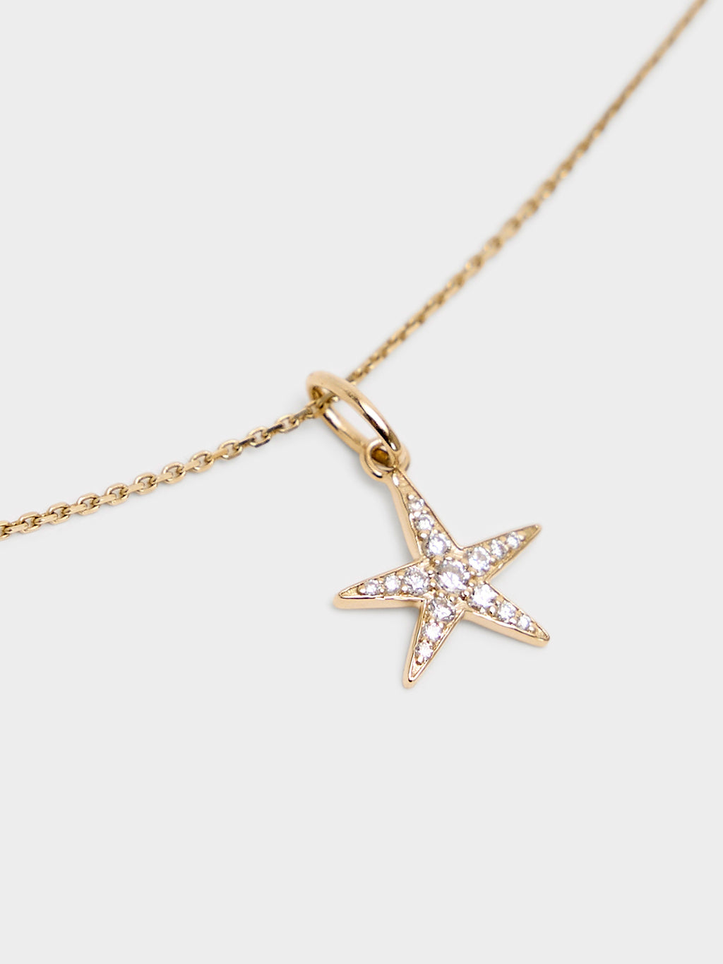 Stone And Strand Lucky Diamond Starfish Necklace - Saint Bernard