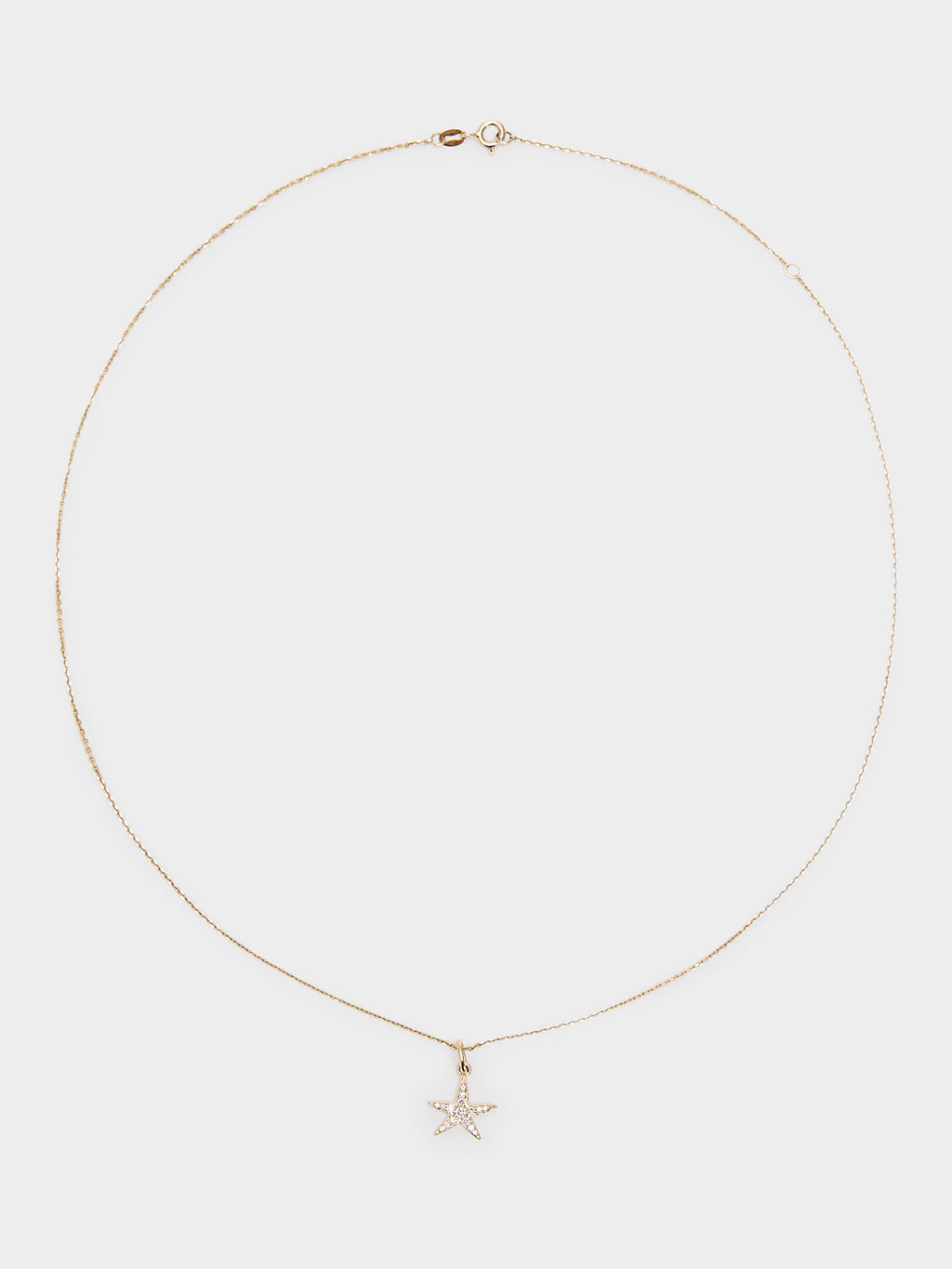 Stone And Strand Lucky Diamond Starfish Necklace - Saint Bernard