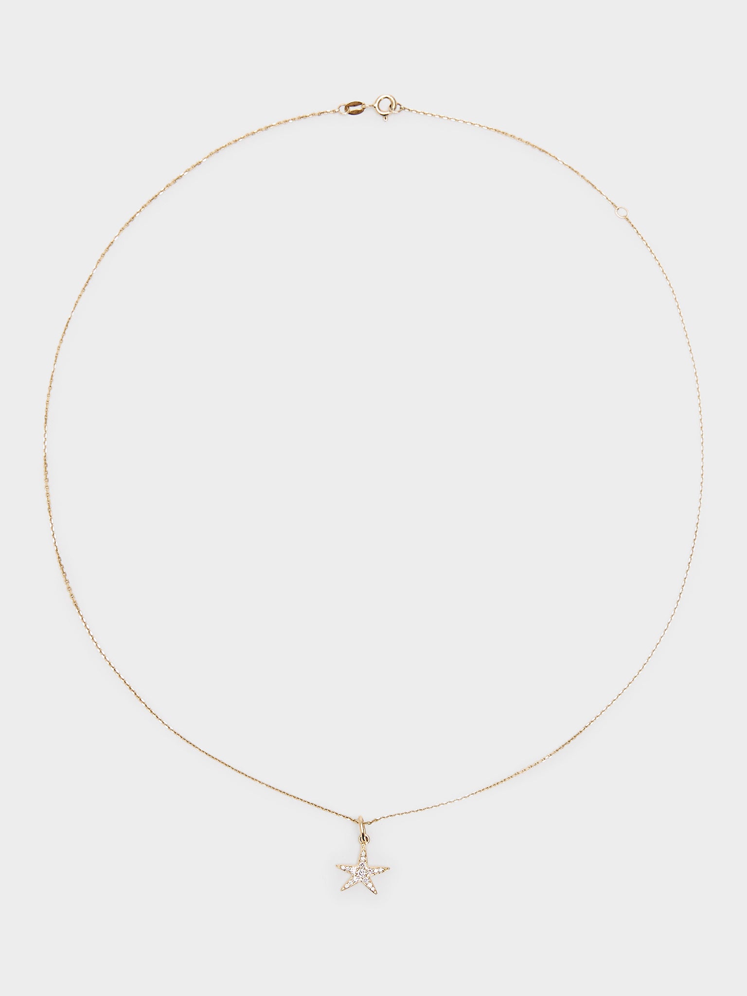 Stone And Strand Lucky Diamond Starfish Necklace - Saint Bernard