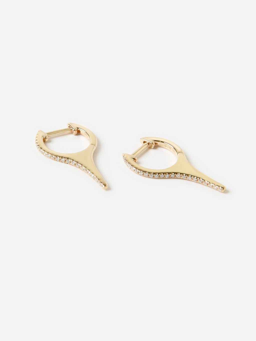 Francie B. Diamond Drop Earrings - Saint Bernard
