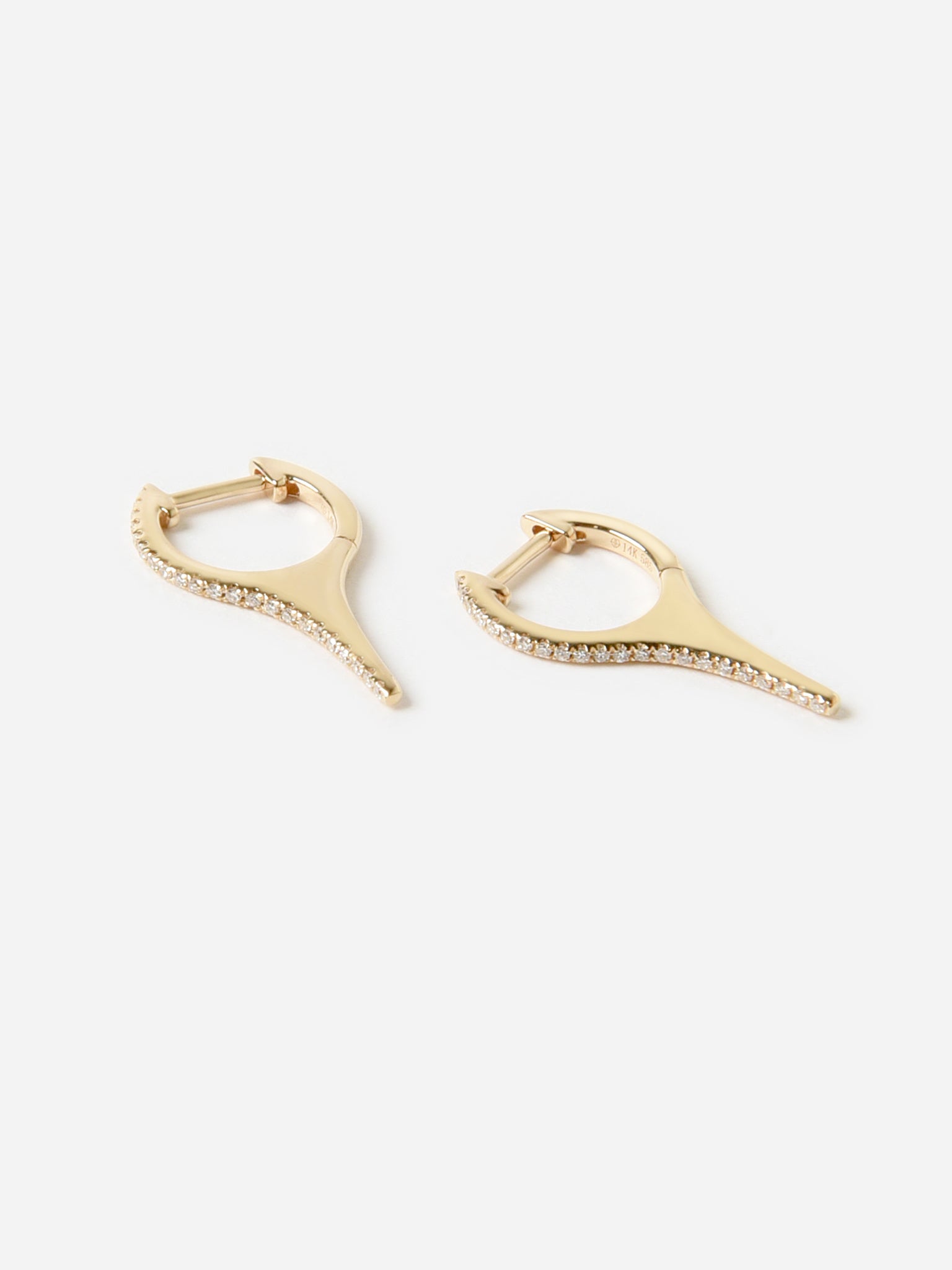 Francie B. Diamond Drop Earrings - Saint Bernard