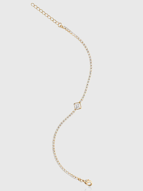 Alexa Leigh Diamond Shaped Tennis Bracelet