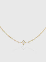 Alexa Leigh Diamond Shaped Tennis Necklace - Saint Bernard