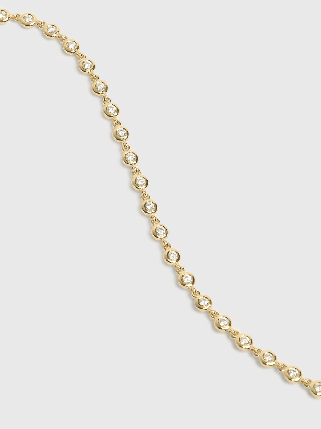 Francie B. Diamond Bezel Bracelet - Saint Bernard