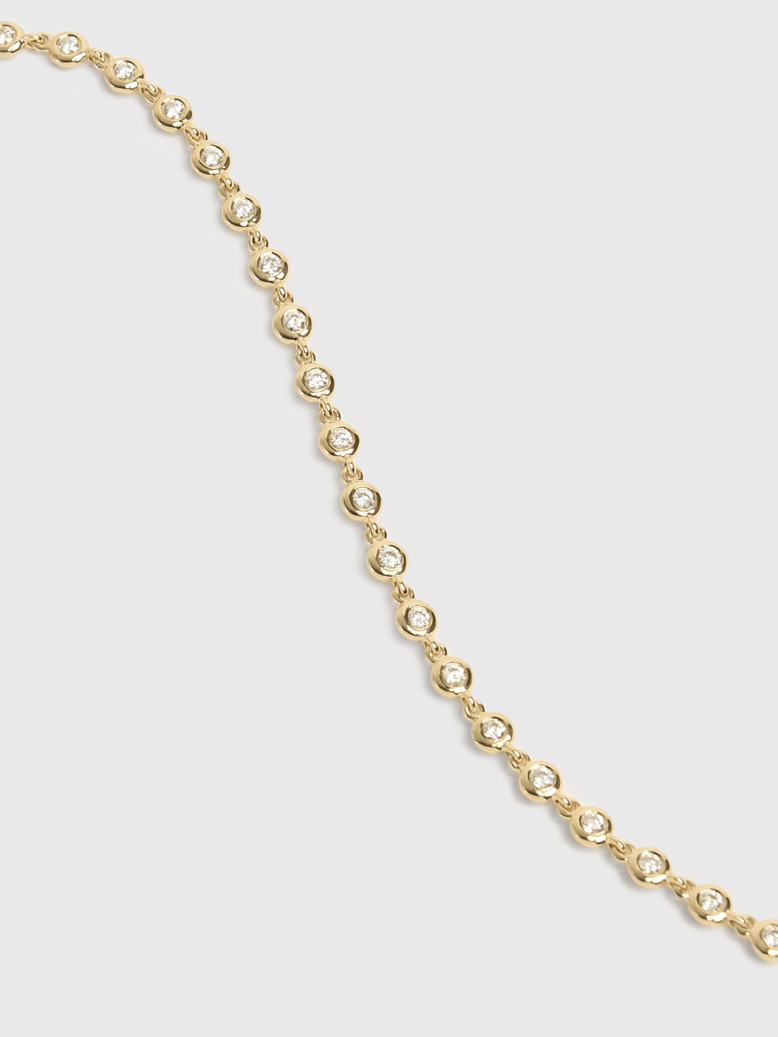 Francie B. Diamond Bezel Bracelet - Saint Bernard