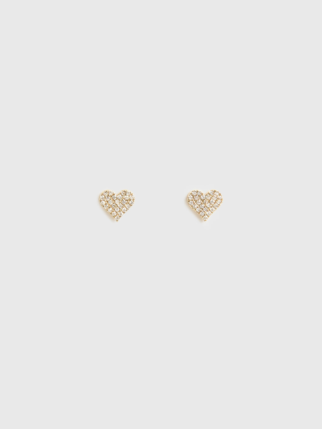 DIAMOND HEART EARRINGSxGOLD-alt2