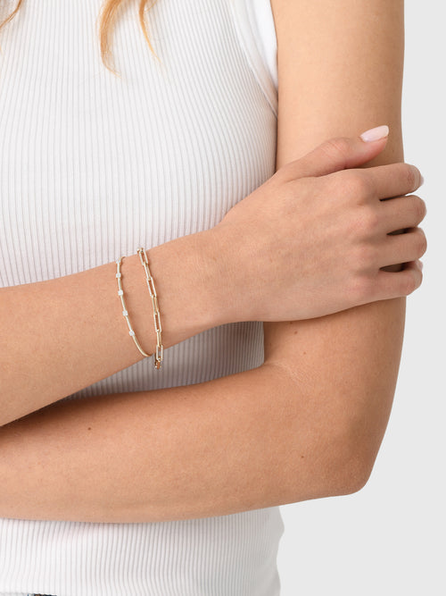 Francie B. Diamond Link Bracelet