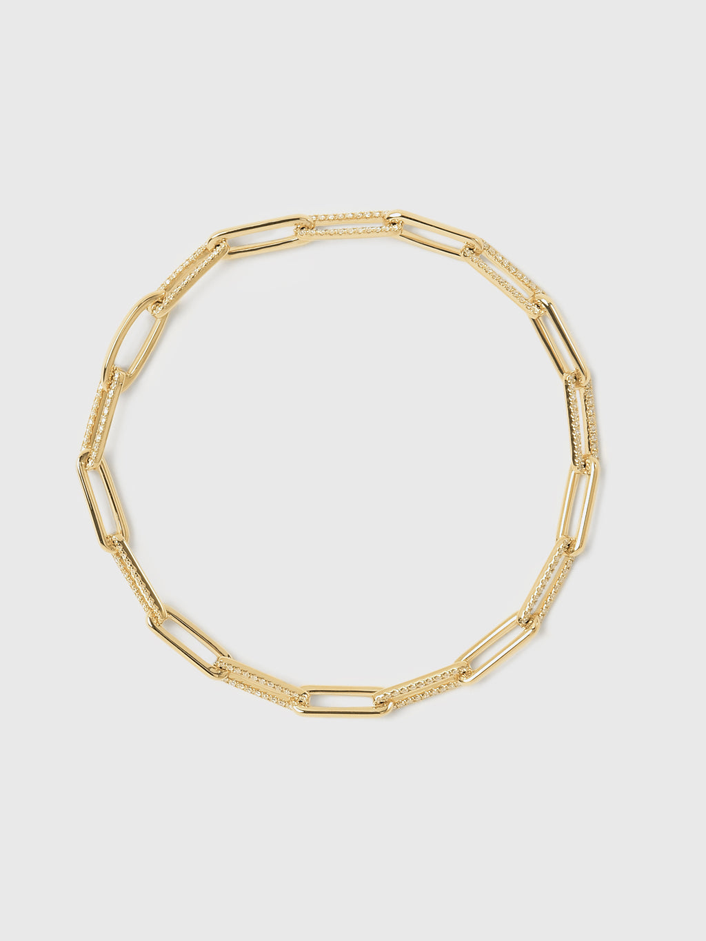 Francie B. Diamond Link Bracelet - Saint Bernard