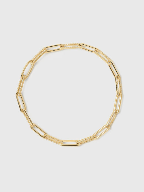 Francie B. Diamond Link Bracelet