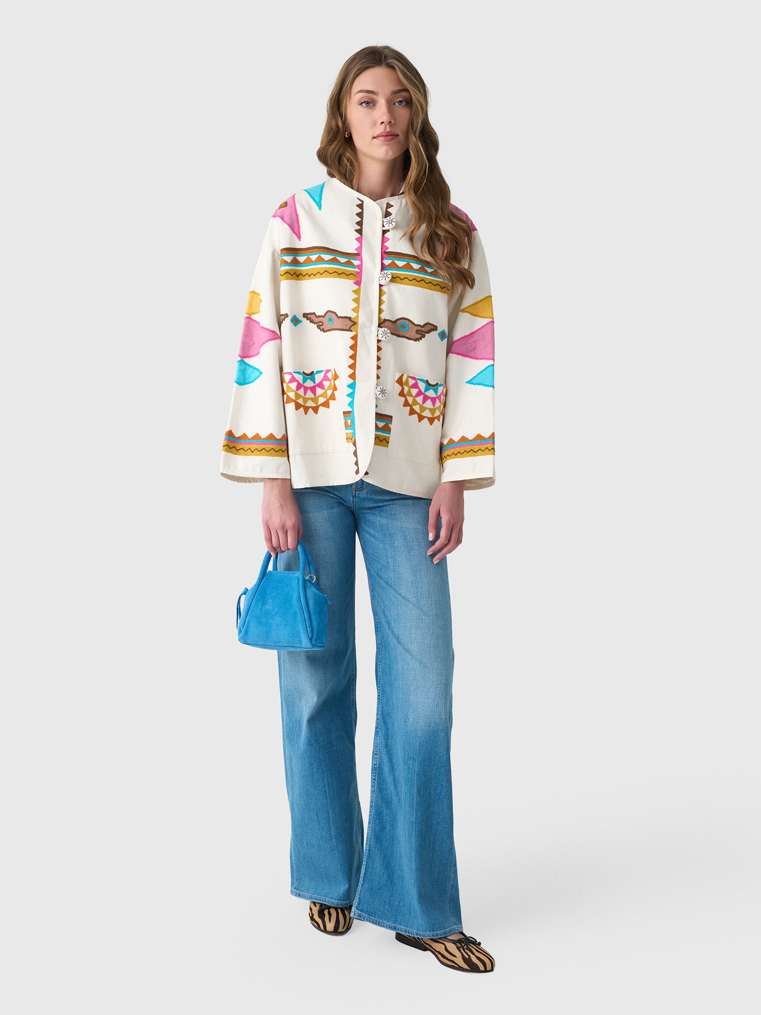 Taieur Women's Dina Navajo Jacket - Saint Bernard